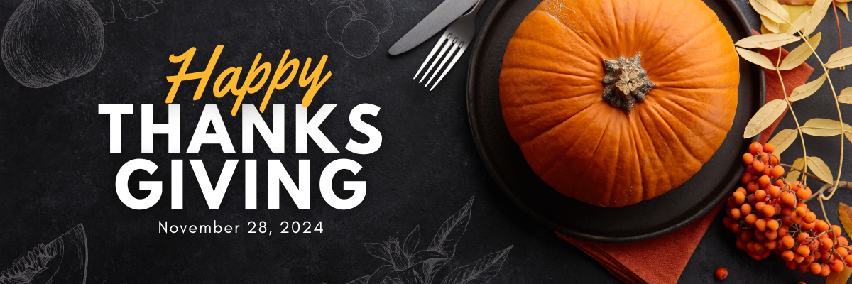 Thanksgiving message banner crg texas
